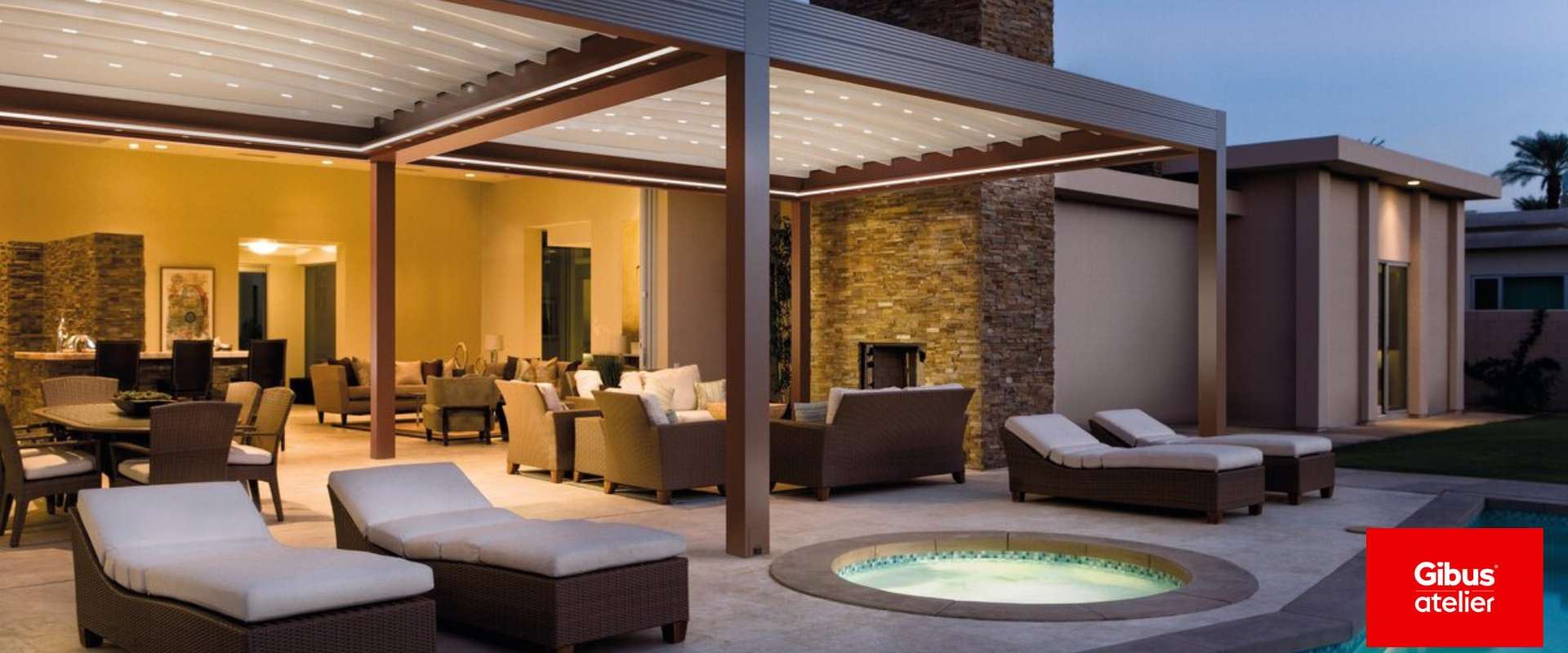 pergole bioclimatiche gibus