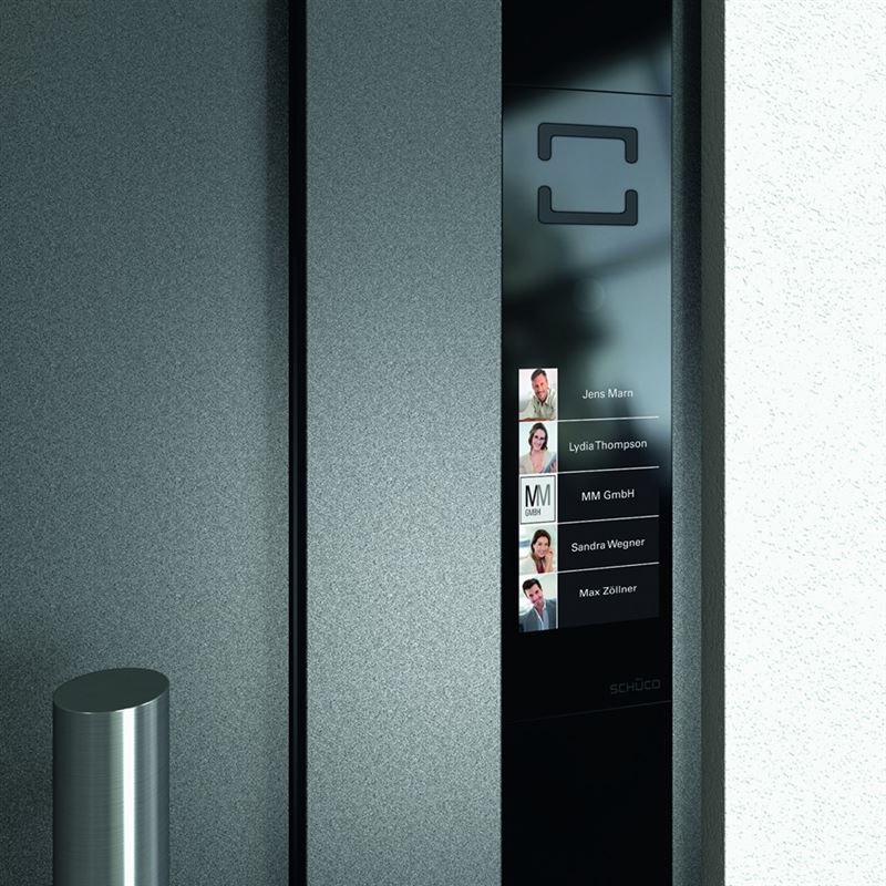 Sistema Schüco DCS (Door Control System)   : Infissi in Alluminio